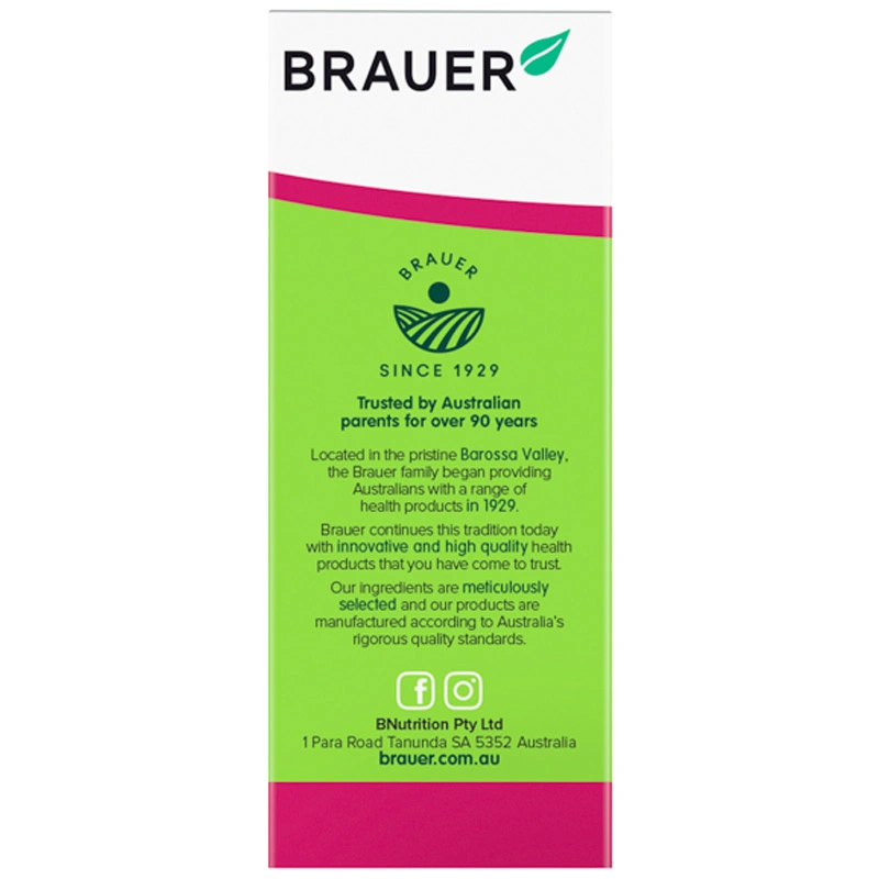 Thực phẩm bảo vệ sức khỏe Brauer Kids Liquid Calcium with Magnesium & Zinc - 4